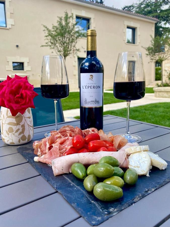 La Maison L'Eperon, Stylish 5 Star Villa Surrounded By Vineyard Near Saint Emilion Verac Экстерьер фото