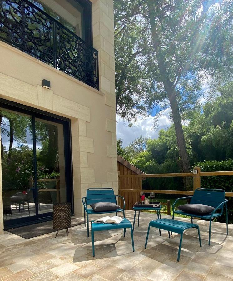 La Maison L'Eperon, Stylish 5 Star Villa Surrounded By Vineyard Near Saint Emilion Verac Экстерьер фото