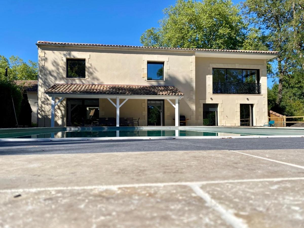 La Maison L'Eperon, Stylish 5 Star Villa Surrounded By Vineyard Near Saint Emilion Verac Экстерьер фото