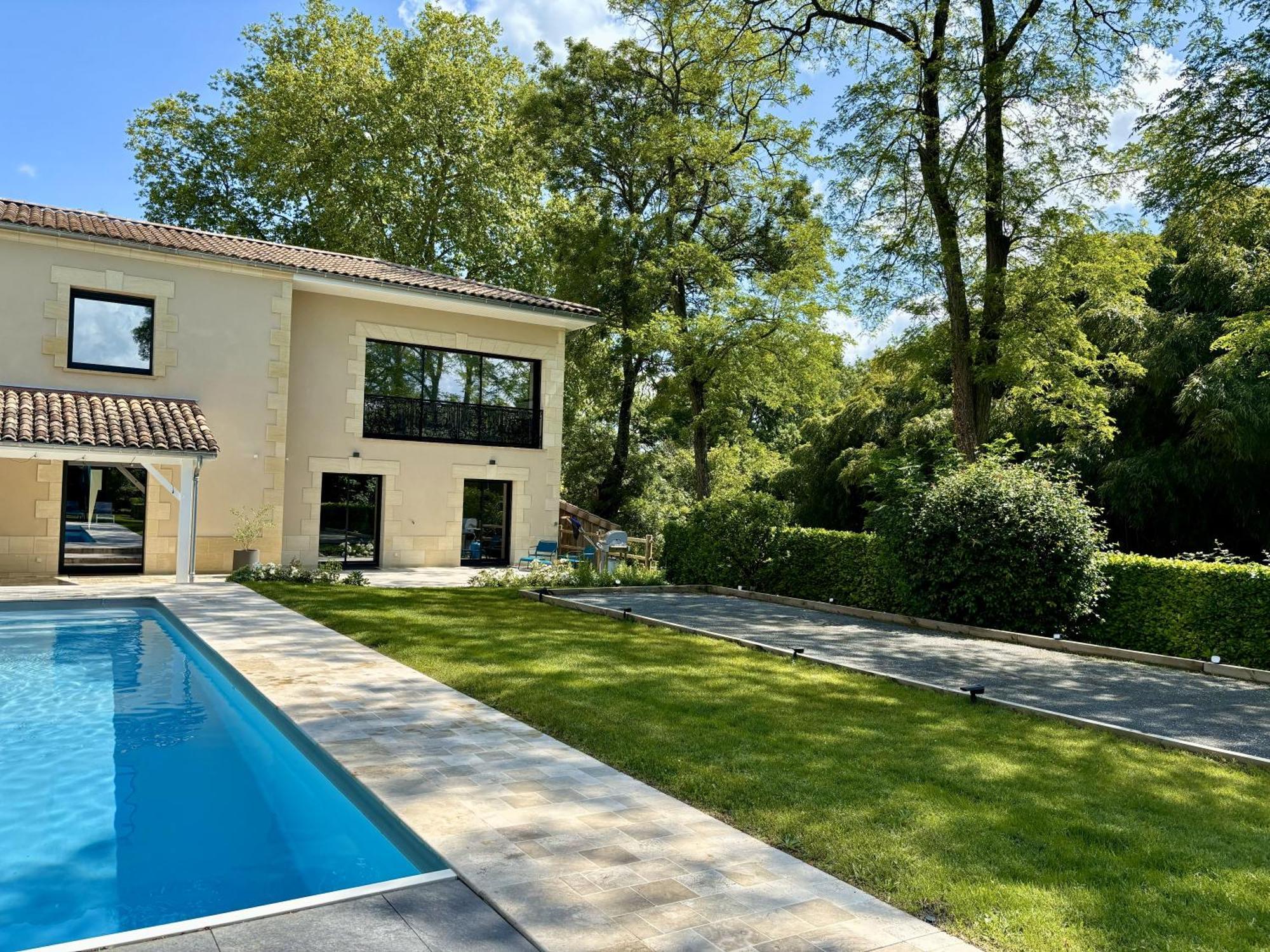 La Maison L'Eperon, Stylish 5 Star Villa Surrounded By Vineyard Near Saint Emilion Verac Экстерьер фото
